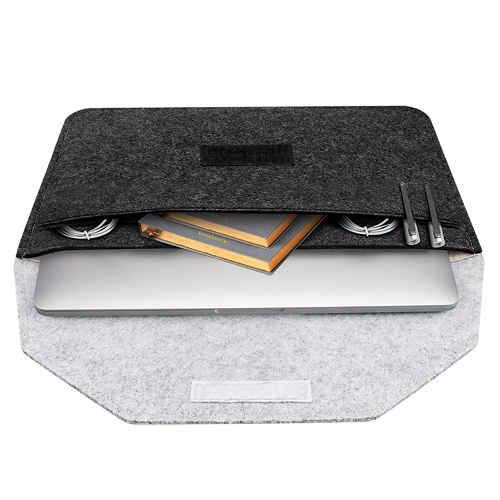 Laptop Maneca, 13.3-15.6 inch Geanta de Laptop cu un Plus de Stocare de Caz si Mouse Pad pentru MacBook Pro Dell 15.6 Inch Simțit Maneca Caz