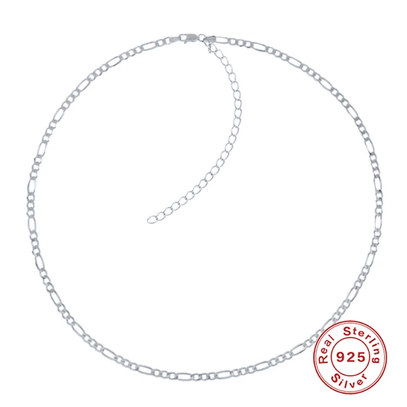 Veritabil 925 de Bijuterii de Argint Minimalist coreean INS Clavicula Lanț Coliere Pentru Femei Fete Collares Fermecător Bijuterii