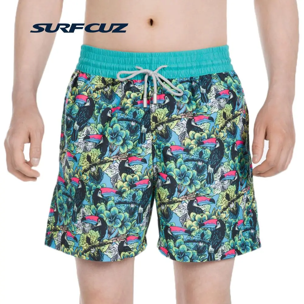 SURFCUZ Mens pantaloni Scurti iute Uscat de Vară, Plajă, Înot Hibrid pantaloni Scurți de Moda de Surf, Mesh Captuseala Trunchiuri de Înot