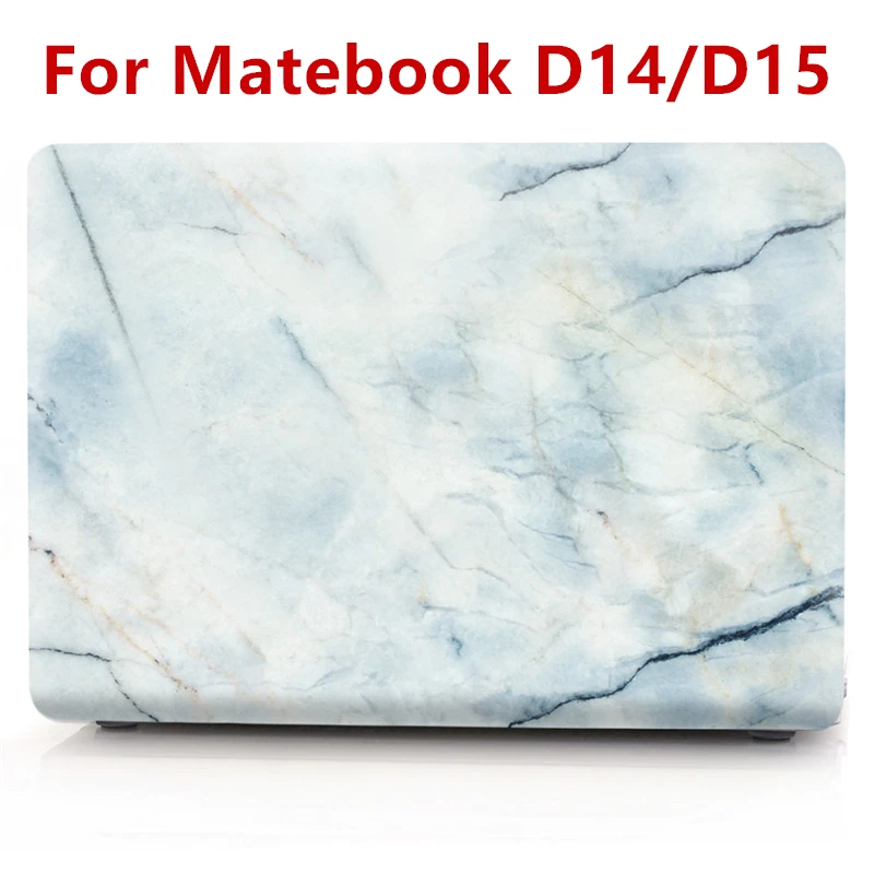 Caz pentru Huawei Matebook D 14 D 15 2020 Marmură Mată Clar Cover pentru Huawei D14 D 14 Greu Notebook Laptop Caz pentru Matebook D15