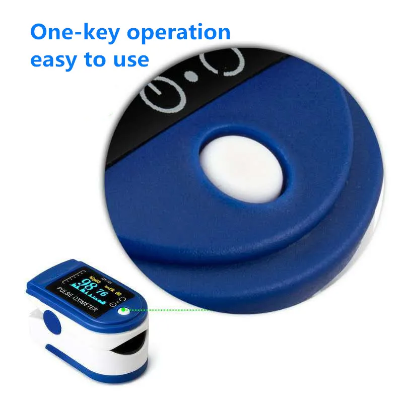 Loodom Pulsoximetru Deget de Oxigen Monitor OLED Puls-Oximetrele Degetului Oximetro de pulso de dedo monitor de ritm cardiac