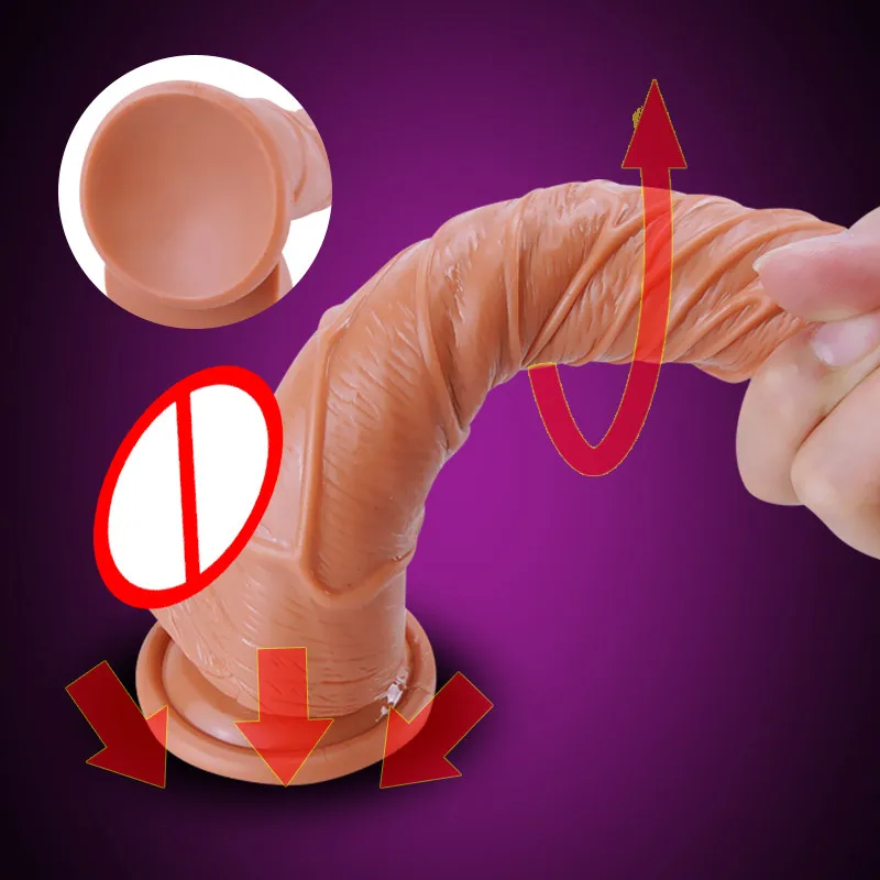 Lesbiene femeia patrunde barbatul Penis artificial Realist din Silicon Mare Dildo Cu ventuza Curea Pe Jucării pentru Adulți Jucarii Sexuale pentru Lesbiene Sex Anal