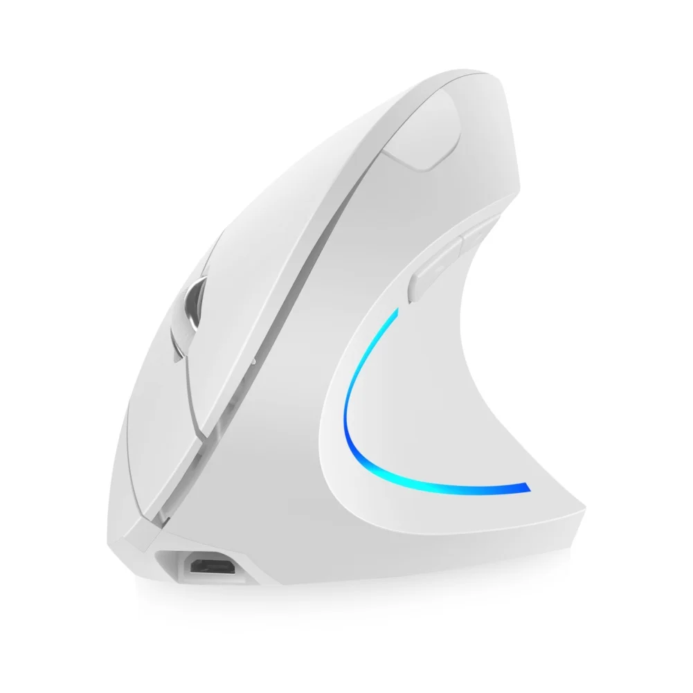 H1 Ergonomic Vertical 2.4 G Wireless Reglabil 2400 DPI Mouse de Gaming Mice pentru PC Mouse-ul fără Fir Vertical Mouse Optic Ergonomic
