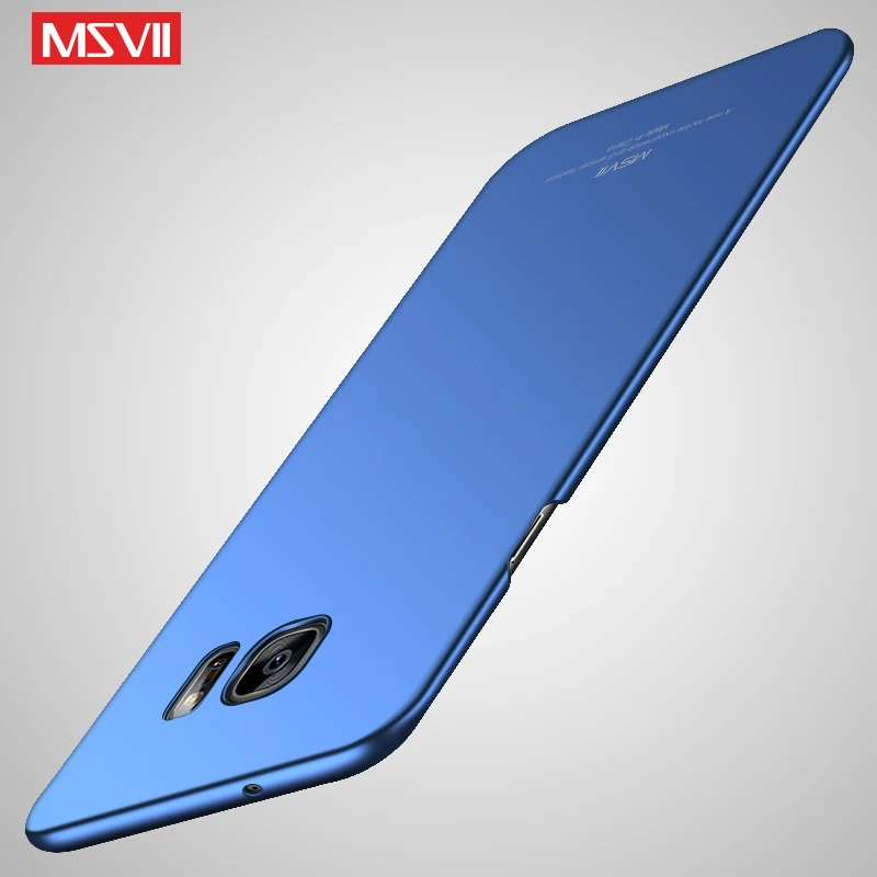 Msvii Acoperire Pentru Samsung Galaxy S7 S6 Edge Acoperire Caz Silm Coque Pentru Galaxy S7 S6 Caz PC Cover Pentru Samsung S 6 7 Cazuri de Margine