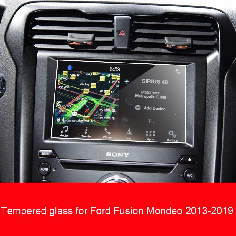 Sticla folie de protectie Anti-scratch Film Pentru Ford Fusion Mondeo 2013-2019 Mașină de navigare GPS film ecran LCD Accesorii