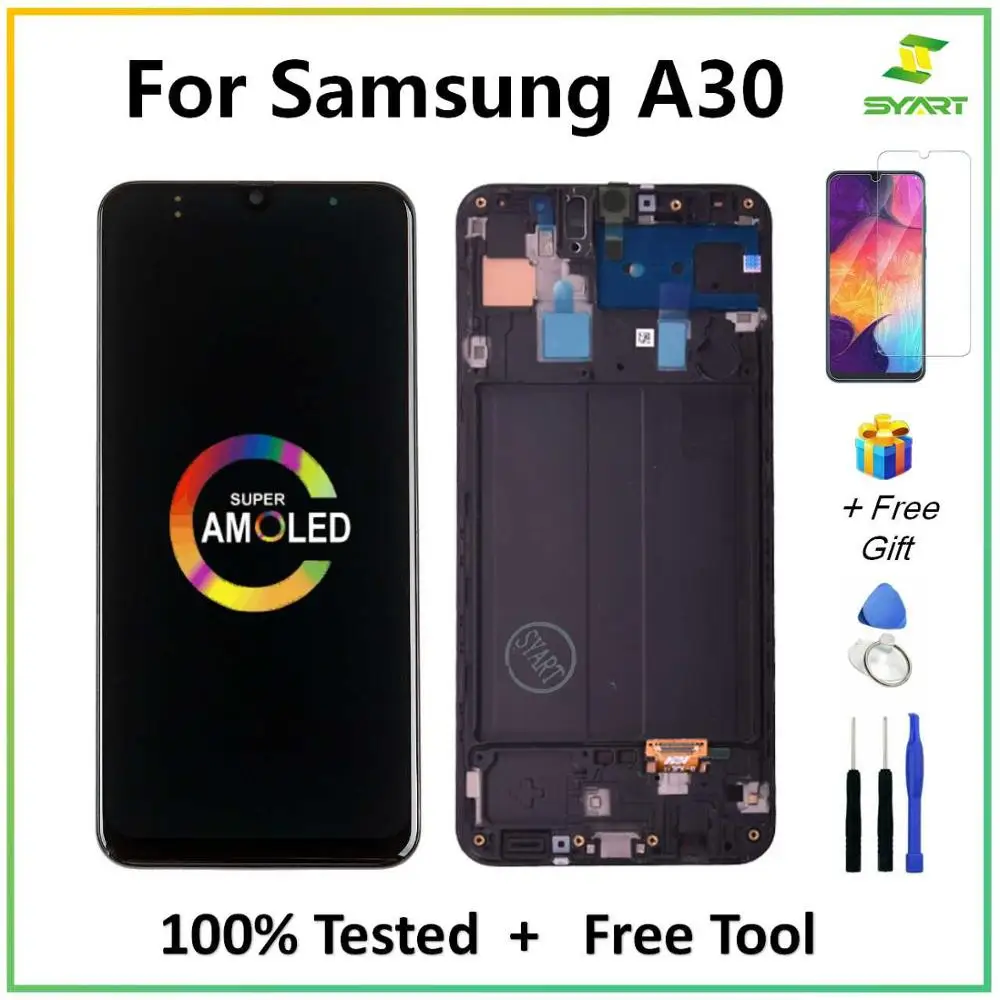OLED Pentru Samsung Galaxy A30 A30S LCD A305/DS A305F A305FD de Afișare Ecran Tactil Digitizer Pentru A305A Pentru Samsung 30 A30S lcd