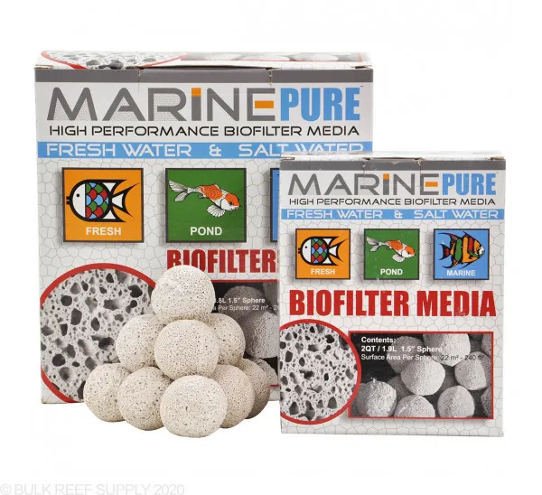 MarinePure Acvariu cultura filtru material MP filtru material gros de cărămidă pentru a elimina NO3 90G PIETRE CERAMICE mass-MEDIA