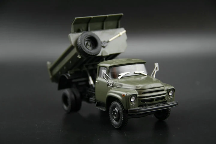 1:43 S Uniunii Sovietice, Rusia Camion Zi basculantă Aliaj model de masina Static produs finit
