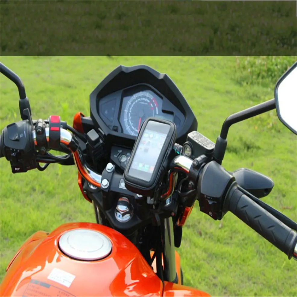 Universal Portabil Impermeabil în aer liber Vehicule Motocicleta Telefon Mobil de Navigare GPS Caz, Titularul Rack Suport