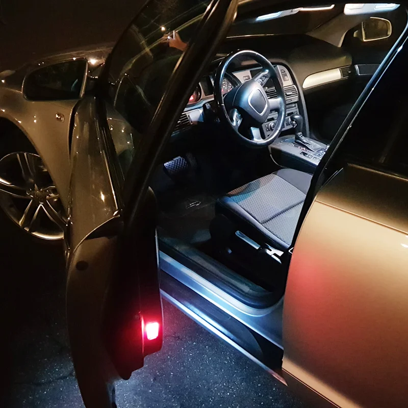 12pcs Accesorii Auto Interior Alb Becuri cu LED-uri Pachet Kit Pentru 2008-2017 Toyota Sequoia T10 31MM Harta Cupola Lămpii din Portbagaj