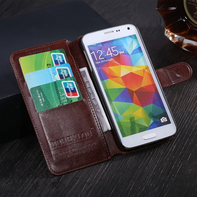 Flip case Pentru Samsung Galaxy S Duos S7562 GT-S7562 S7560 de Lux din Piele PU de Acoperire Pentru Samsung Galaxy Trend Plus S7580 S7582 cazuri