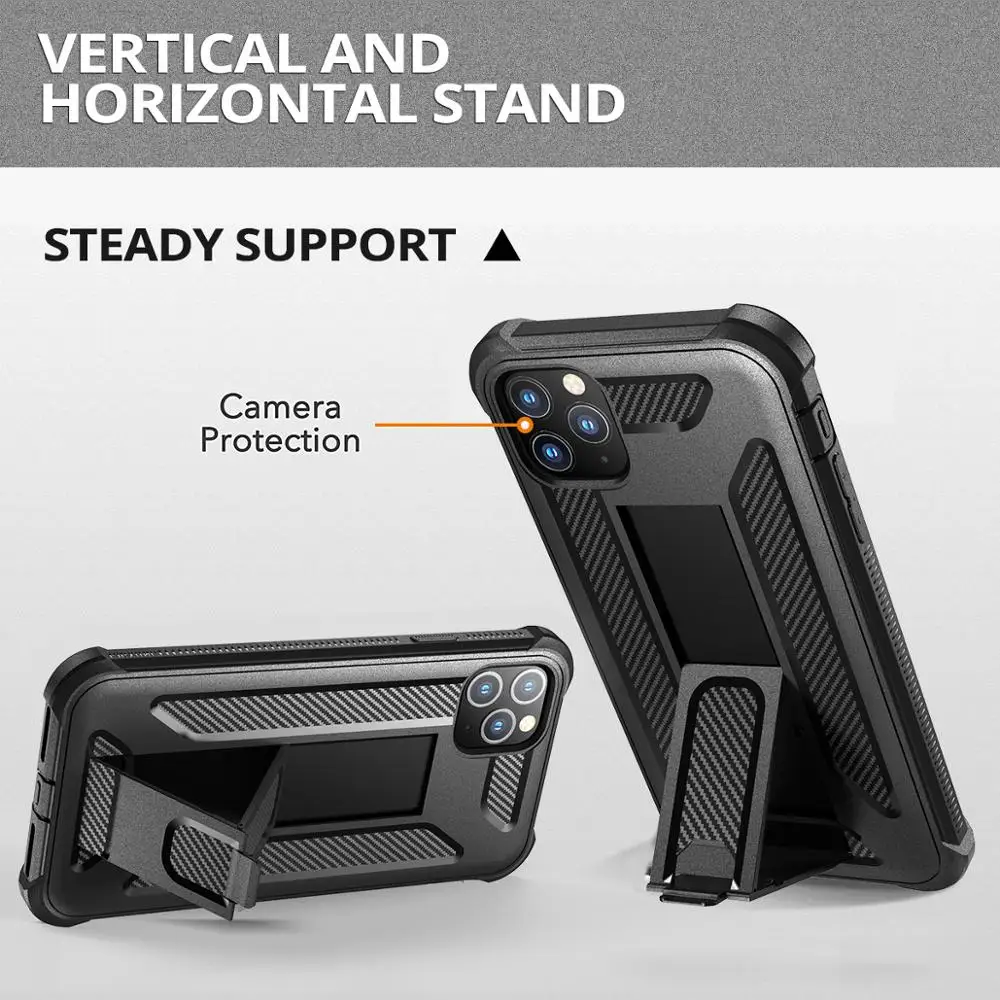 Heavy Duty 2 in 1 Corp Plin de Protectie Pentru iPhone 11 Pro Max de caz cu Ecran Protector Pentru iPhone de caz 11 capa rezistent la Șocuri