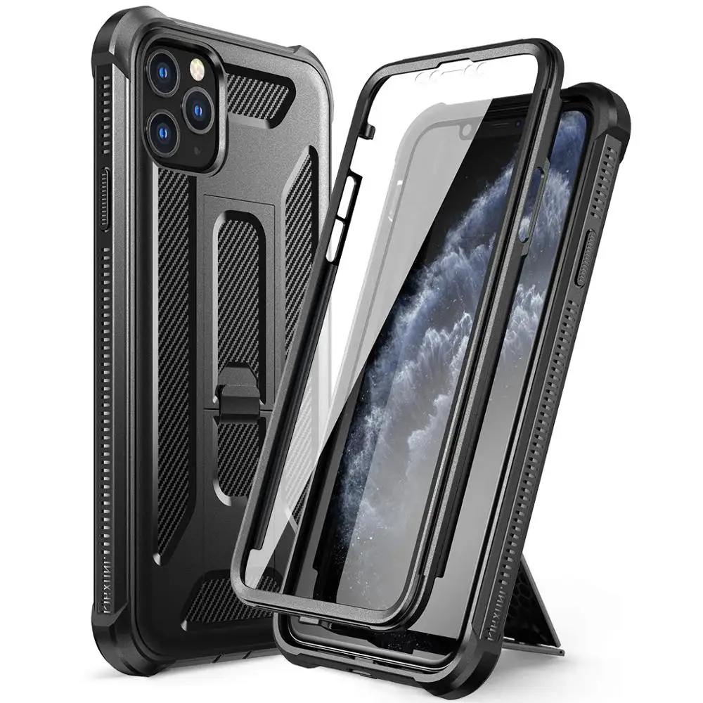 Heavy Duty 2 in 1 Corp Plin de Protectie Pentru iPhone 11 Pro Max de caz cu Ecran Protector Pentru iPhone de caz 11 capa rezistent la Șocuri
