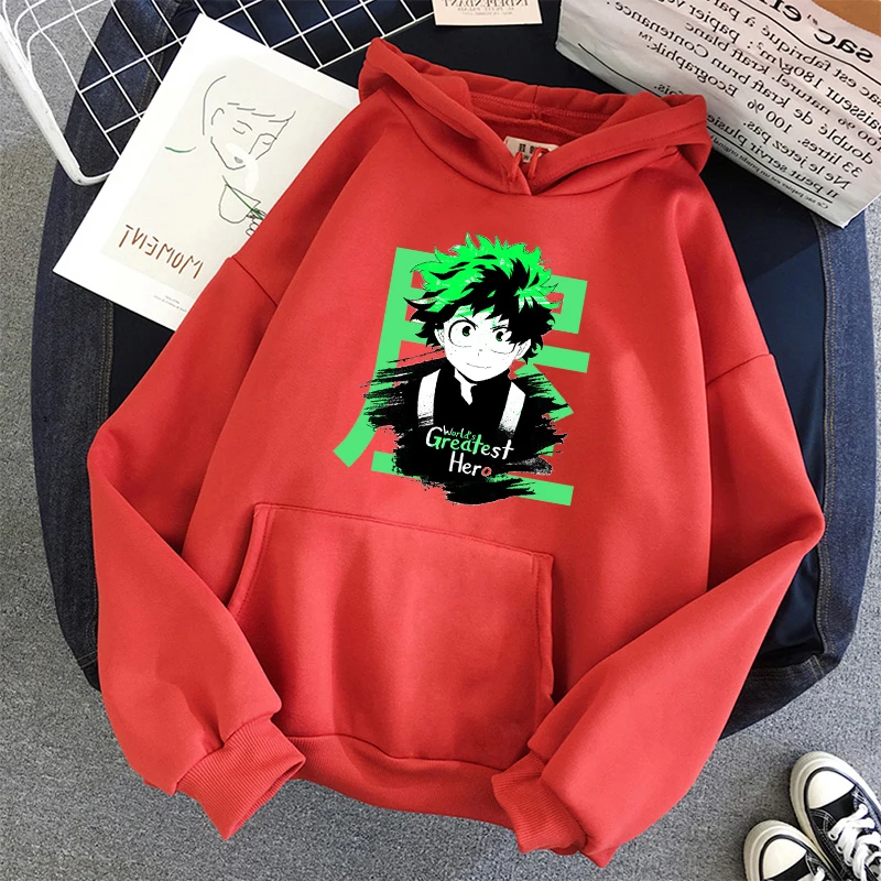 Eroul meu mediul academic hanorac Unisex Lumi mai Mare tricou Harajuku Supradimensionat vrac moda casual pulover hoodie Streetwear