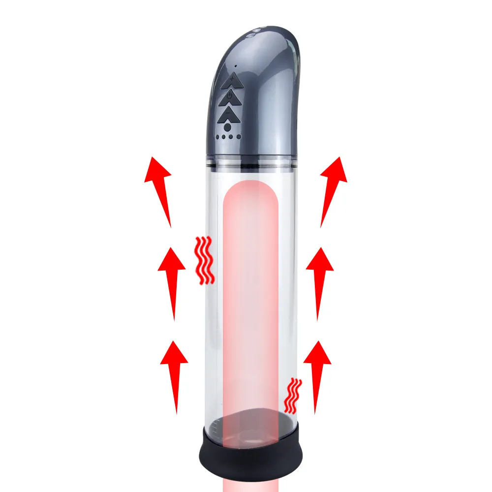 Electric Penis Pump Pompă de Vid pentru Bărbați Jucarii Sexuale pentru Adulți Extender Penis Extindere Întârziere de Durată Antrenor de sex Masculin Masturbator