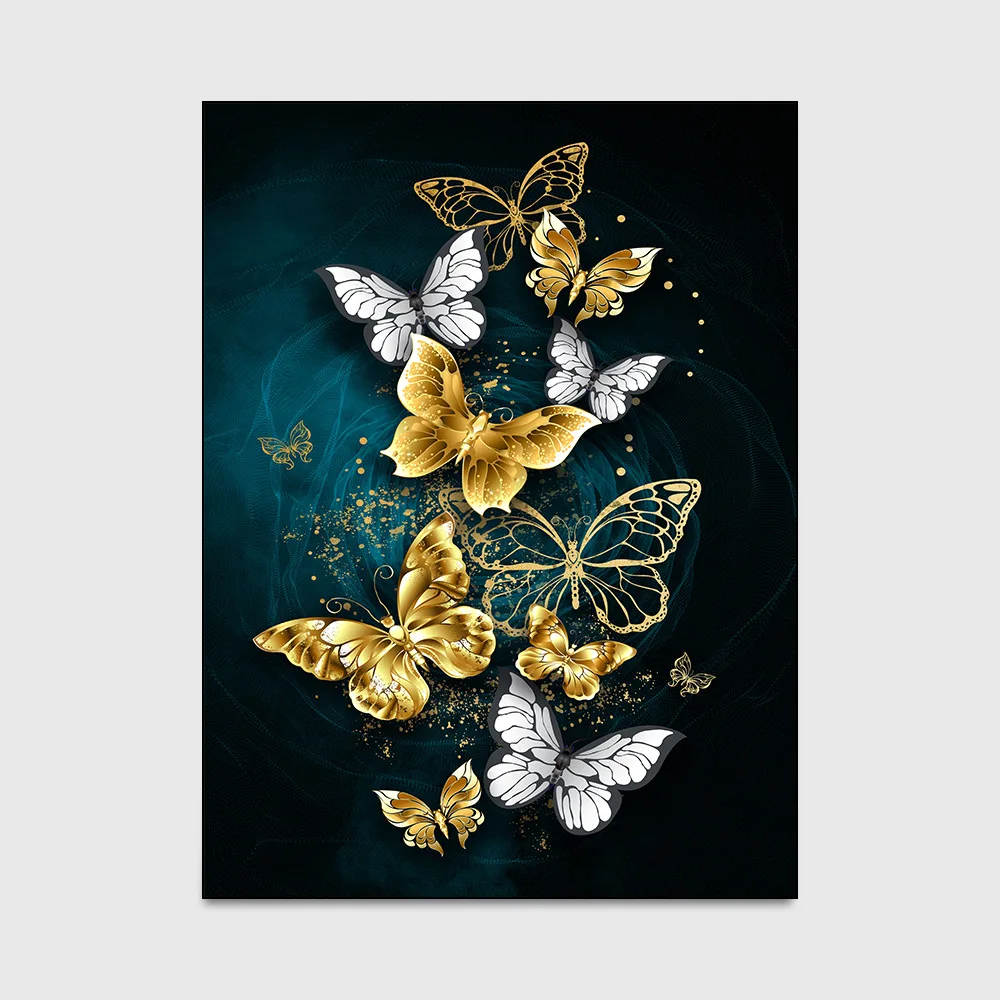 Elegant, modern, European retro de culoare fantezie fluture care zboară camera de zi dormitor bucatarie noptiera covor mat