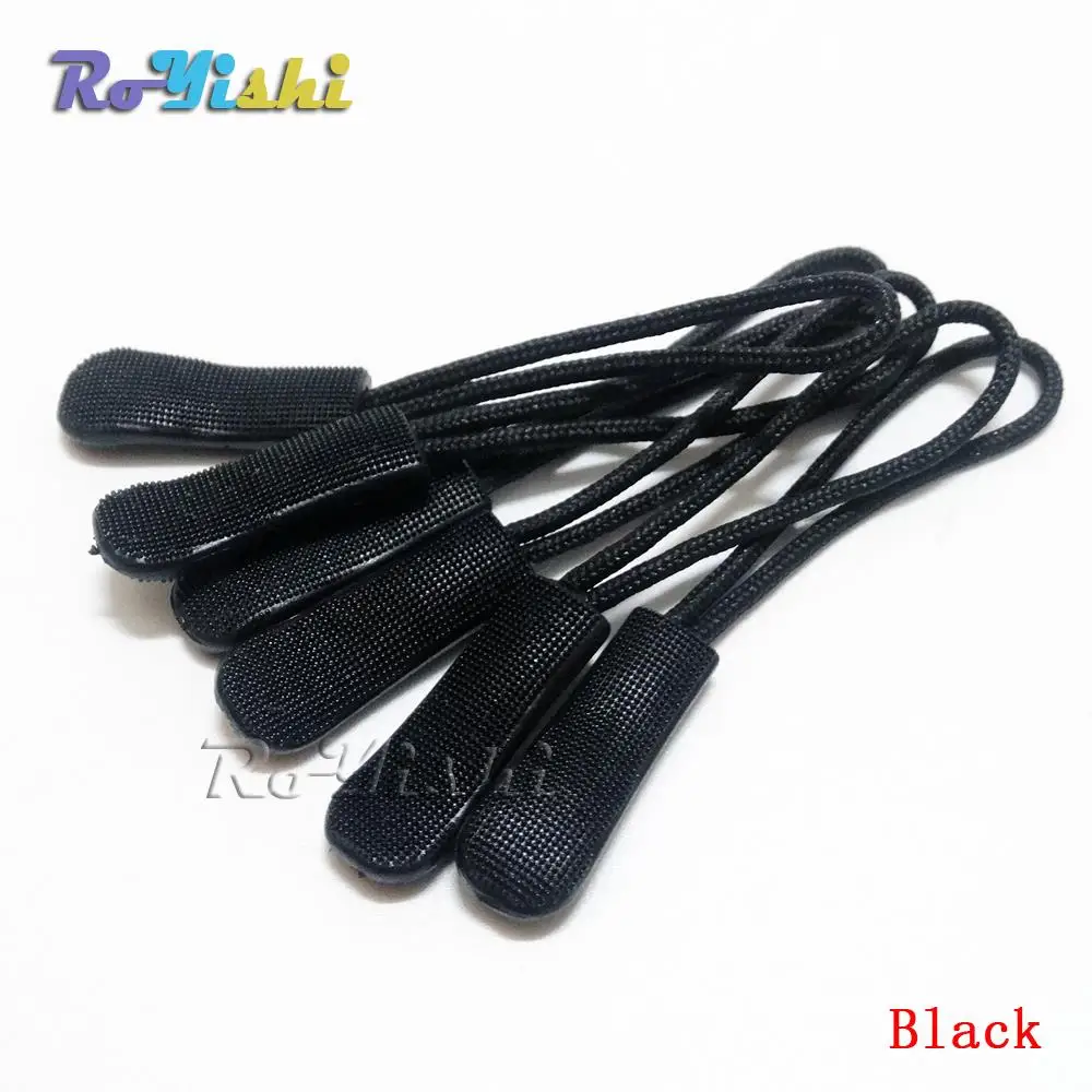 1000pcs/pachet Mix de Culoare Cablul Trage cu Fermoar Curea de Arcan Negru Pentru Accesorii de Îmbrăcăminte/ Rucsac/Îmbrăcăminte Transport Gratuit