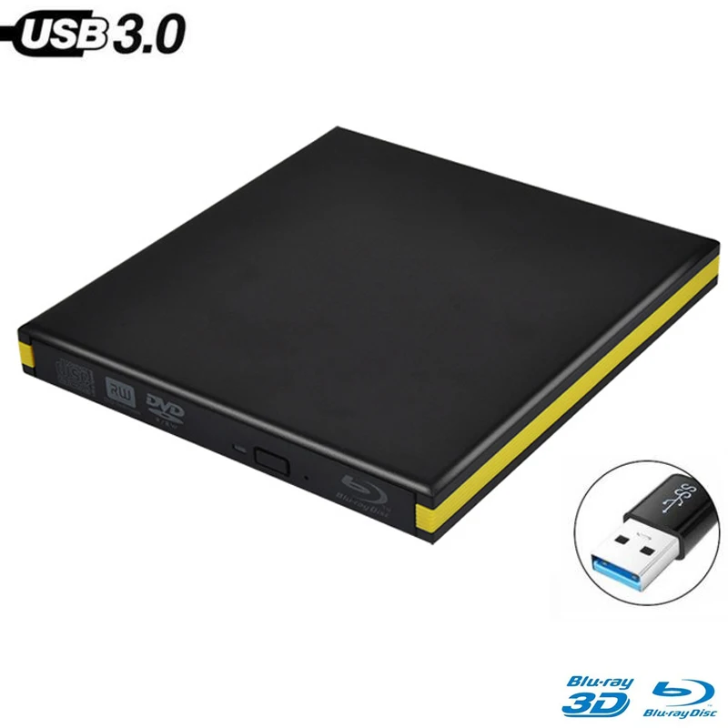Bluray USB 3.0 Extern, Unitate Optică DVD Writer BD-ROM Blu-ray Player-ul pentru Asus, Samsung, Acer, Dell Universal, SONY, HP, Lenovo