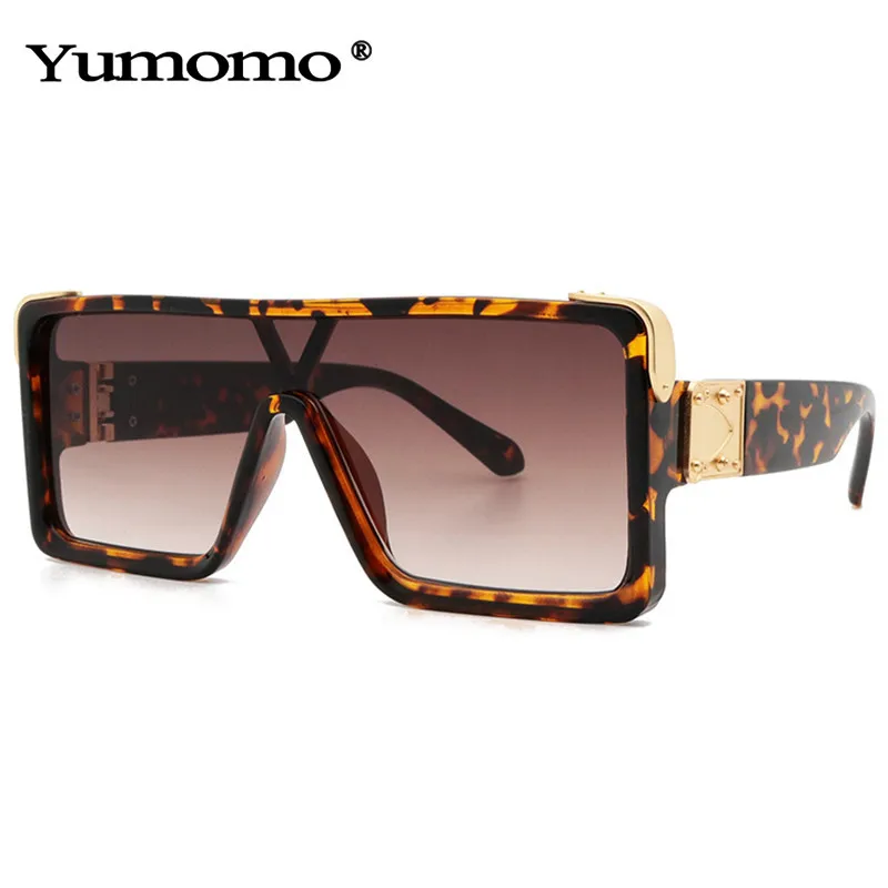 2021Vintage Supradimensionate Una Bucata ochelari de Soare pentru Femei Piața de Lux de Brand Designer de Ochelari de Soare Lady Retro Oculos De Sol UV400