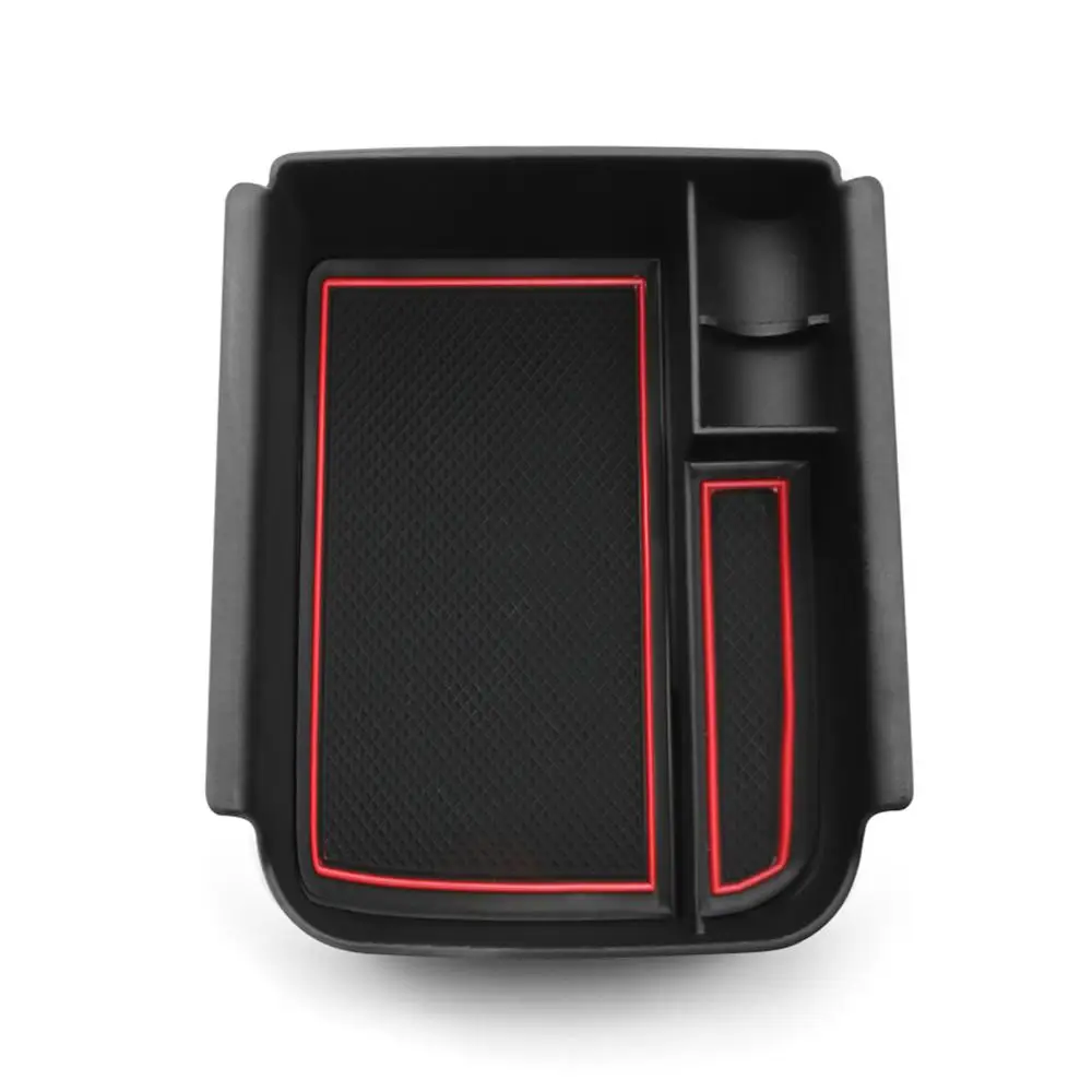 RUIYA Auto Cotiera Cutie Depozitare Pentru Golf MK8 2020 Consola centrala Non-alunecare de Arimare Curatare Recipient Interior Auto Accesorii