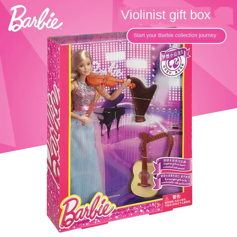 Jocuri Barbie originale rochie de Mireasa Păpuși Vioara set Fashionista Jucarii pentru Fete Printesa Sortiment Bonecas Papusa Barbie Ziua de nastere Cadouri