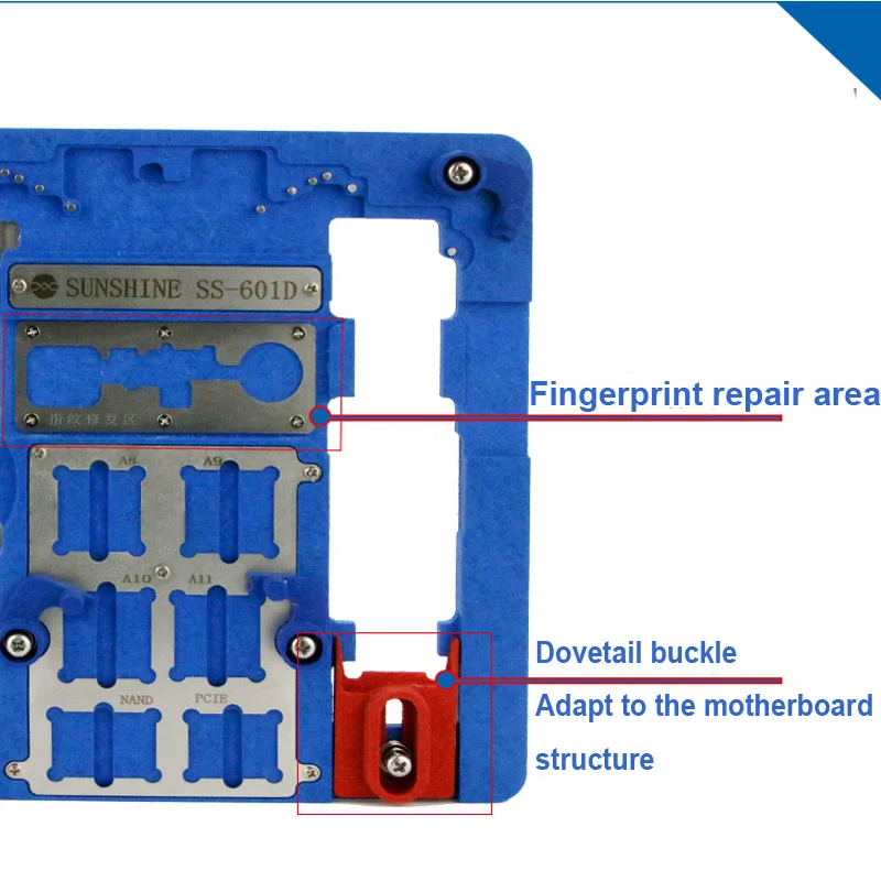 SS-601D din Oțel Inoxidabil PCB Bord Titularul Profesionale Circuit Titularul de Telefon Mobil de Reparare Placa de Prindere
