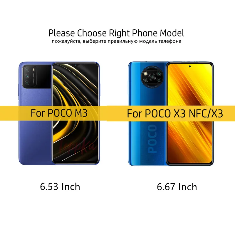 Caz Pentru Xiaomi POCO M3 Oglindă Flip case de Lux Placare Suport Flip Capacul de Protecție din Plastic pentru Pocophone M3 M2 POCO X3 NFC