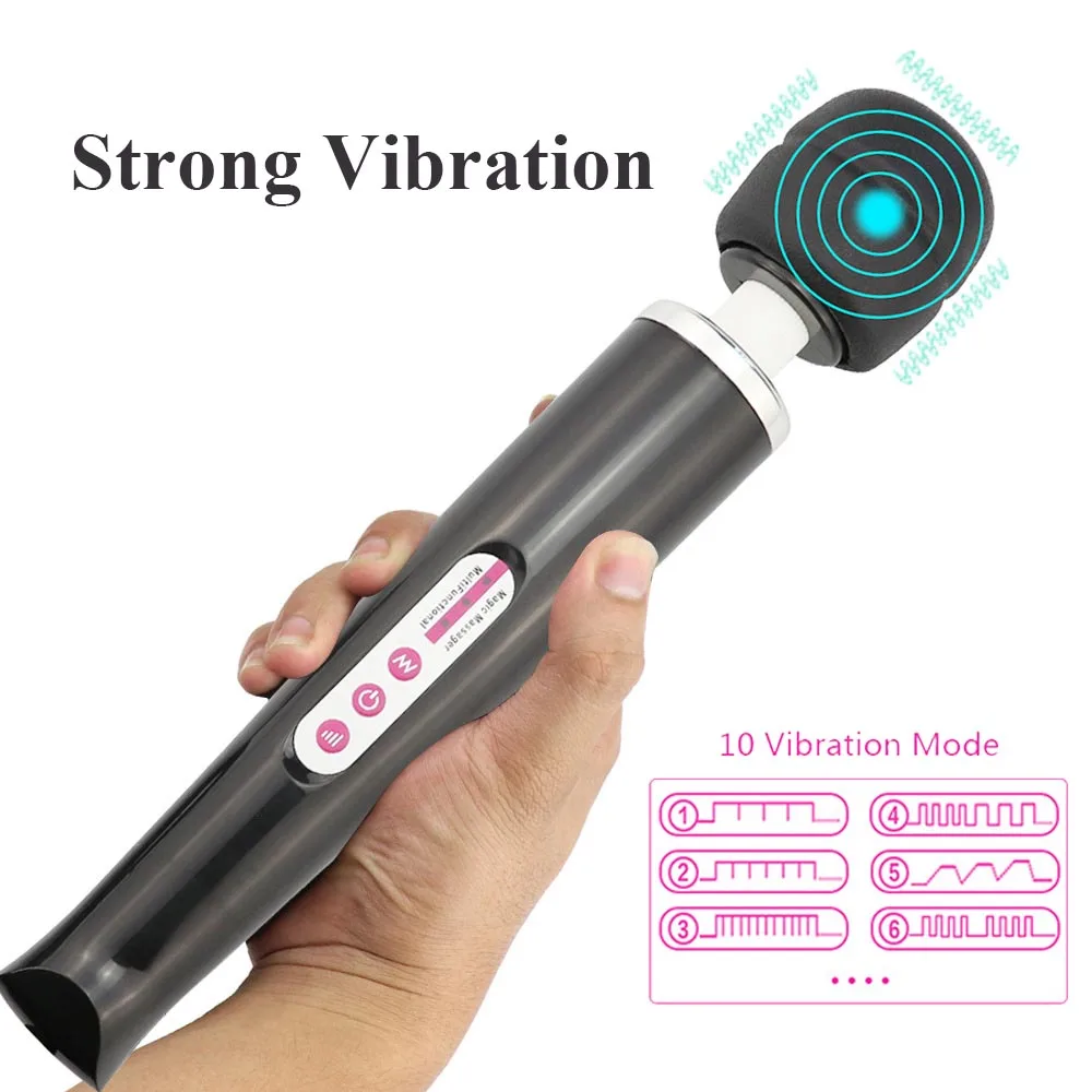 EXVOID Mare AV Stick Vibrator Puternic Vibrații Corp Masaj Baghetă Magică Vibratoare pentru Femei Jucării Sexuale pentru Femei pentru a Stimula Clitorisul