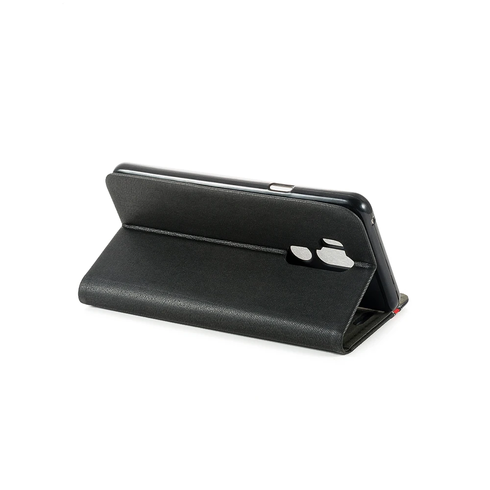 Rezervați Caz Pentru LG G7 Afaceri Pu Caz din Piele Portofel Caz de Telefon Pentru LG G7 ThinQ G710EM Flip Caz Moale Tpu Silicon Capac Spate