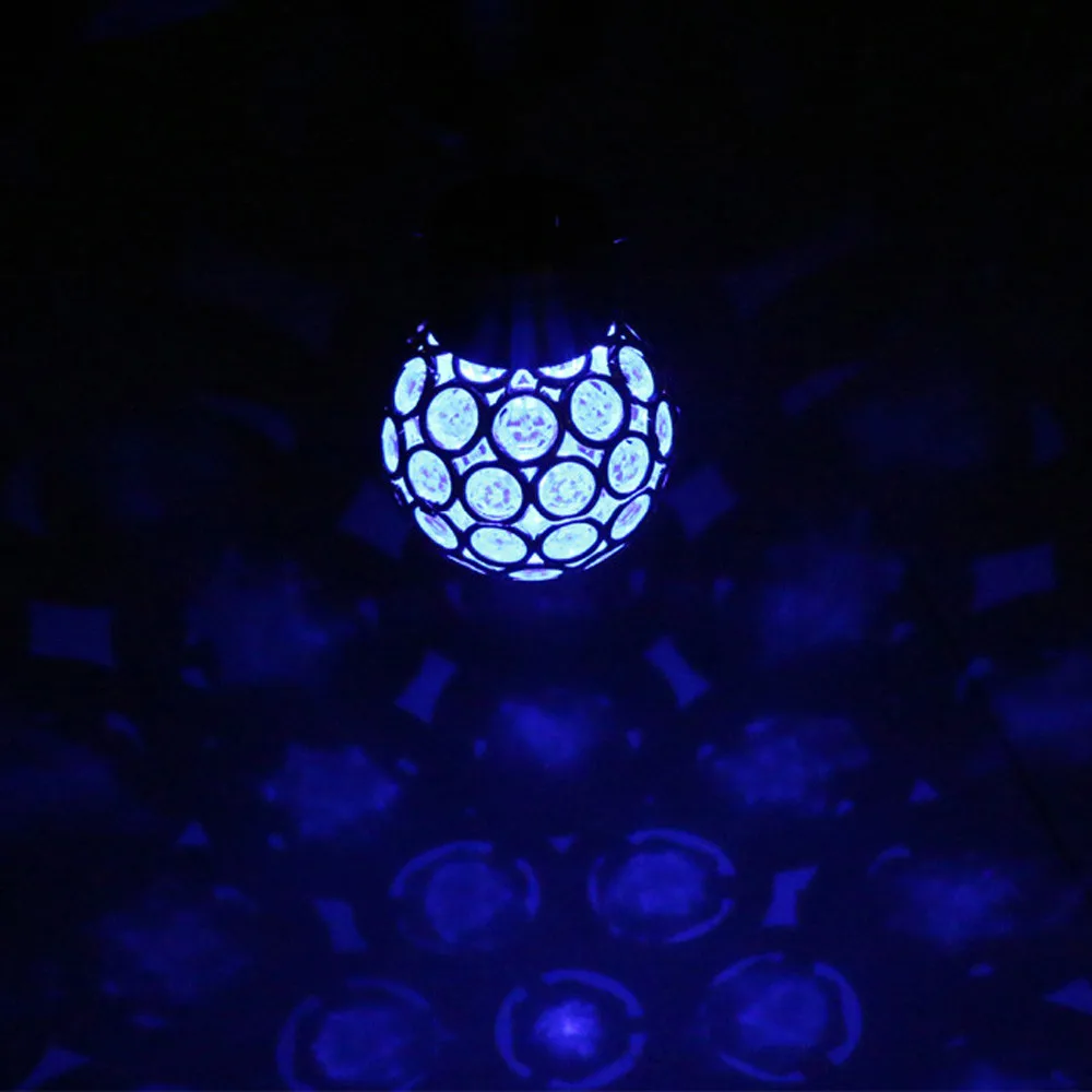Rezistent la apa Solar Rotativ de Grădină în aer liber Camping Agățat LED cu Balonul Rotund Lumini, Acasă, Gradina Interioara cu Decor în aer liber Lampa de #0525