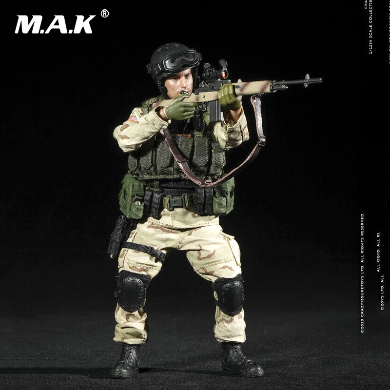 TYSTOYS 1/12 Scară LW006 M14 Sniper NE Delta Forță Specială Soldat set complet figura de papusa