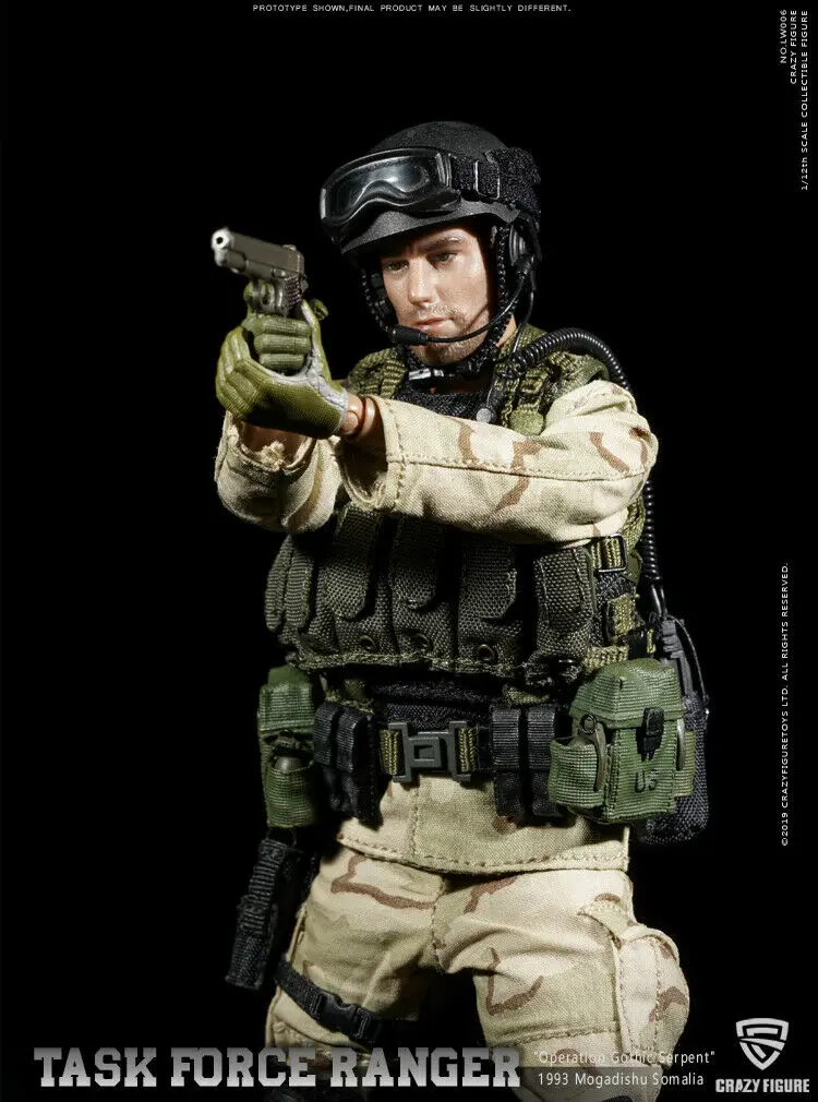 TYSTOYS 1/12 Scară LW006 M14 Sniper NE Delta Forță Specială Soldat set complet figura de papusa
