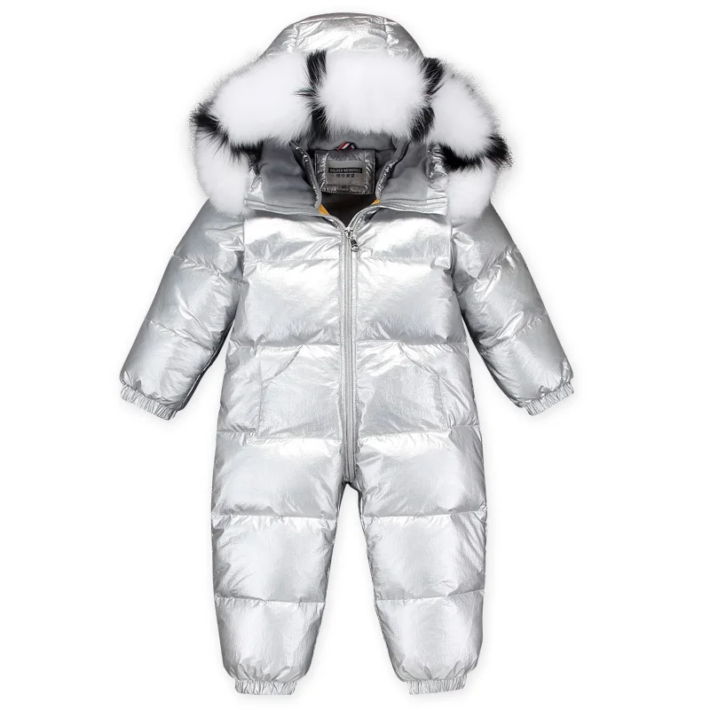 -30 Iarna rus Snowsuit 2019 Copil Băiat Jacheta 90% Rață Jos în aer liber, Haine pentru Sugari Fete Alpinism Pentru Băieți Copii Salopeta 2~5 ani