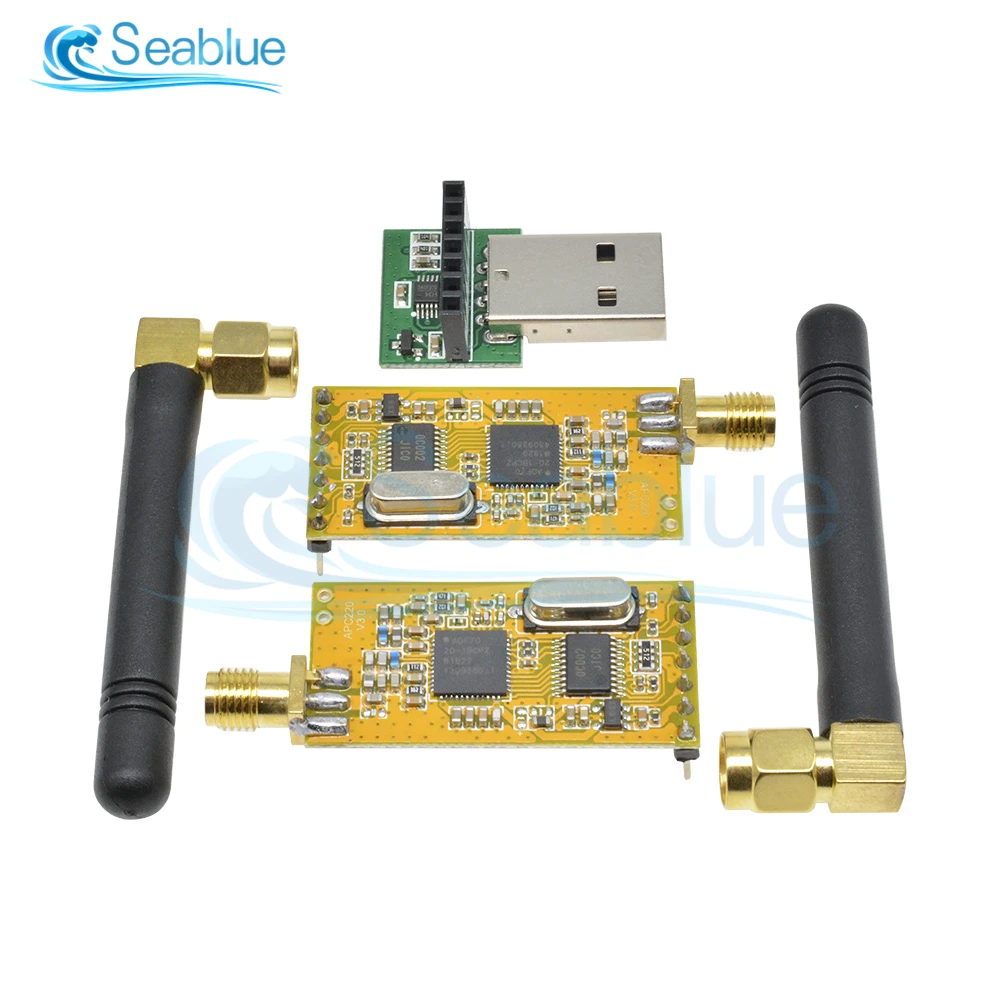 DC 3.3 V-5V APC220 Wireless RF Module de Date Seriale Cu Antene Convertor USB Module Kit Adaptor Pentru Arduino AMR UART/TTL GFSK