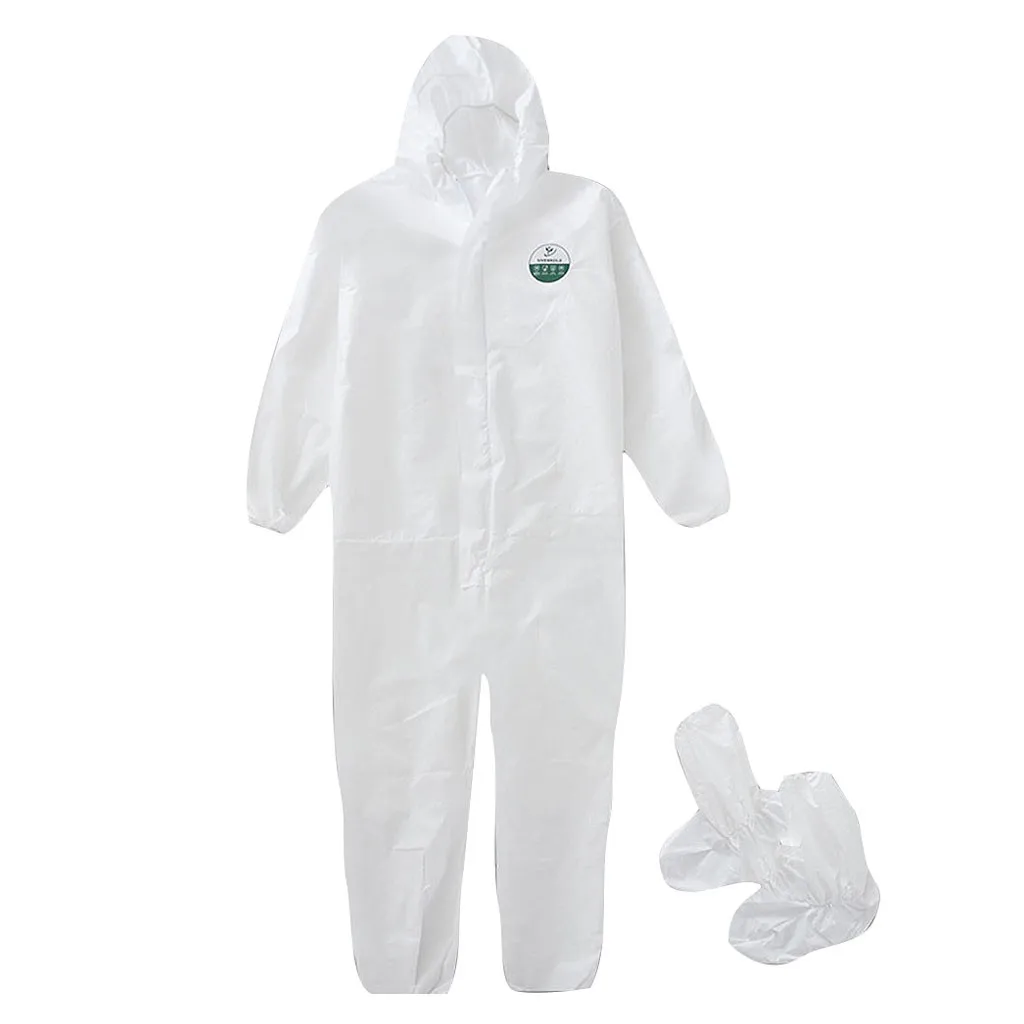 De unică folosință Costum de Izolare Completă a Corpului de Protecție din Poliester Îmbrăcăminte Dezinfecție Haine Eficient Bacteriile Anti-ceață se Potriveste