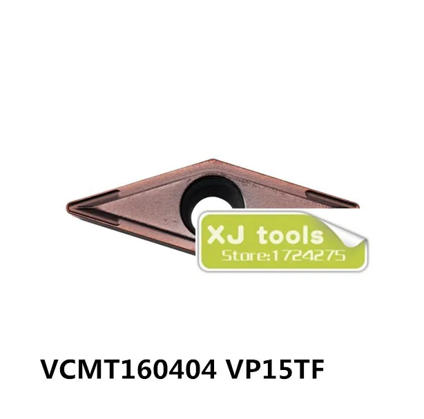 10buc VCMT160404 VP15TF/VCMT160408 VP15TF insertii carbură pentru SVJCR,Transformându-Lame de Oțel și Oțel Inoxidabil