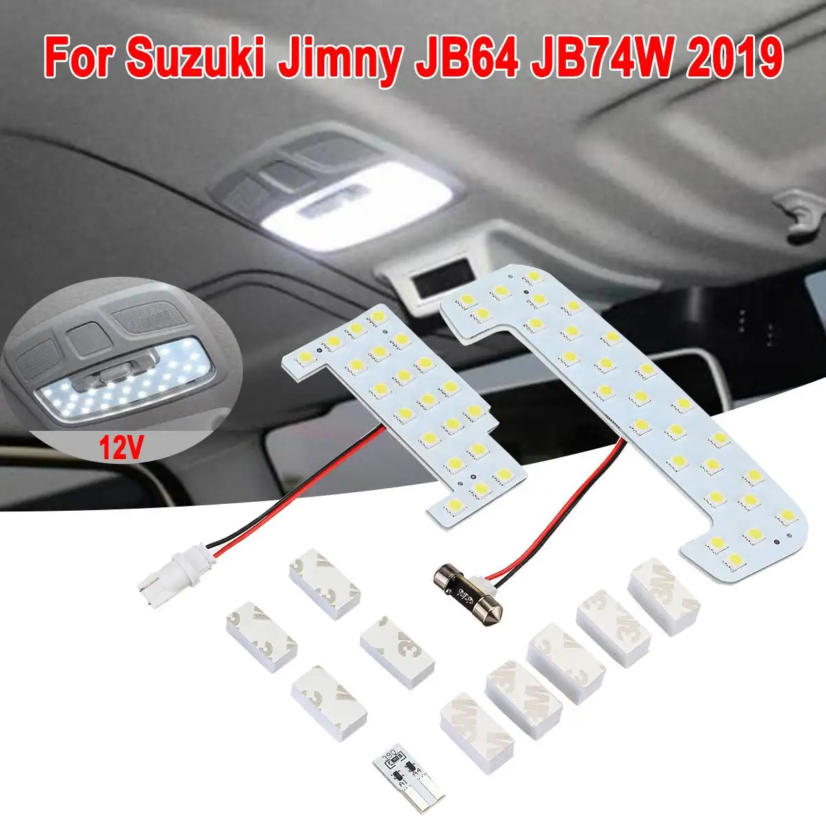 Led Sala de Lectură Lampă de Interior Dome Harta Lumină Pentru Suzuki Jimny JB64 JB74W 2019 LED Lumina Plafon Interior Lampa Semnal