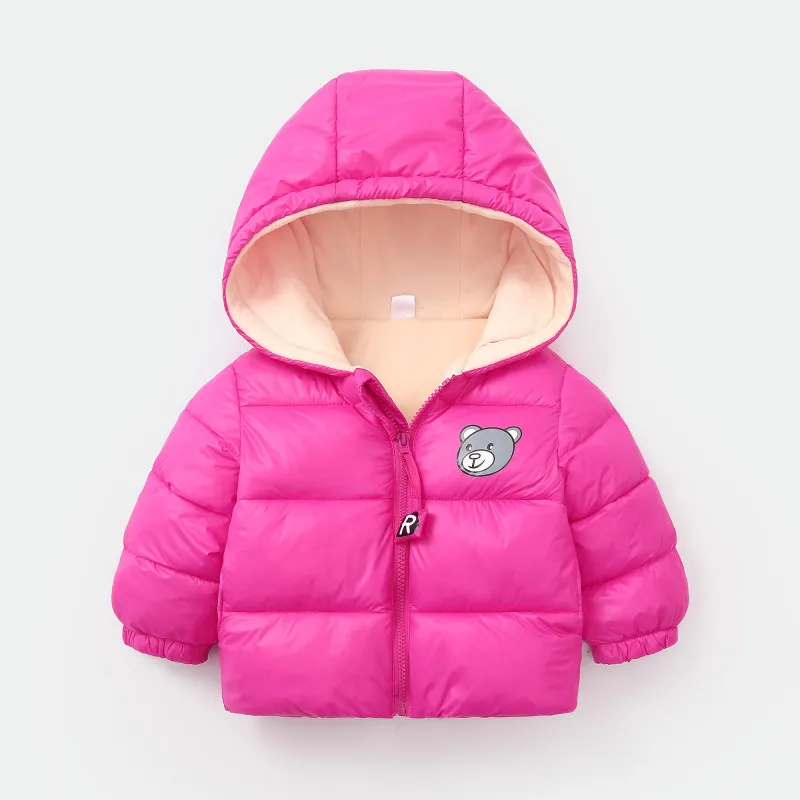 2020 Iarna Pentru Copii Fete Baieti Haine Pentru Sugari Căptușit Jacheta De Desene Animate În Aer Liber Cald De Copii Pentru Copii De Zăpadă Îmbrăcăminte Paltoane
