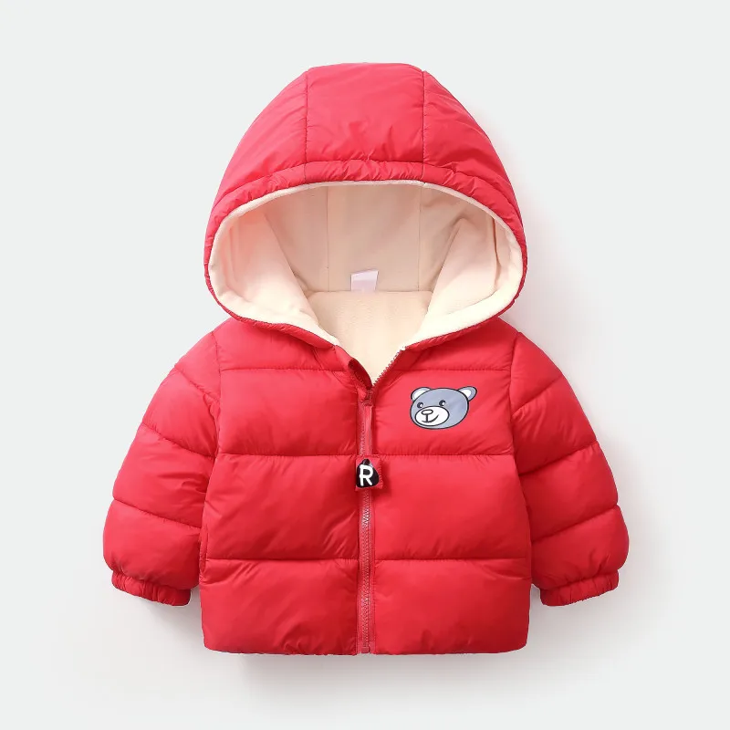 2020 Iarna Pentru Copii Fete Baieti Haine Pentru Sugari Căptușit Jacheta De Desene Animate În Aer Liber Cald De Copii Pentru Copii De Zăpadă Îmbrăcăminte Paltoane