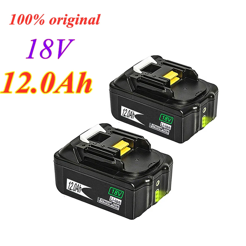 Original Pentru Makita 18V 12000mAh baterie Reîncărcabilă Instrumente de Putere Baterie cu LED baterie Li-ion de Înlocuire LXT BL1860B BL1860 BL1850