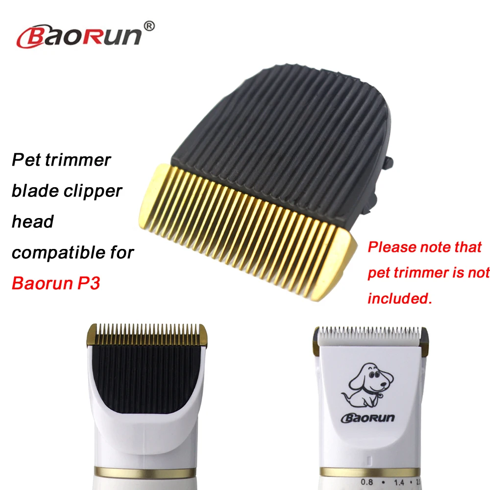 Profesională Inițială de Companie Câine, Pisică, Cal Clipper Cap Ceramic Păr Îngrijire Lamă de Tuns Compatibil Pentru Baorun P3 1buc/pachet