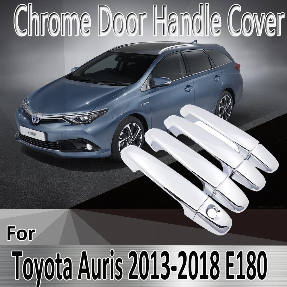 Pentru Toyota Auris E180 Hatchback (UA) Altoi iM 2013~2018 Styling Autocolante Decor Crom Mânerul Ușii de Acoperire Accesorii Auto
