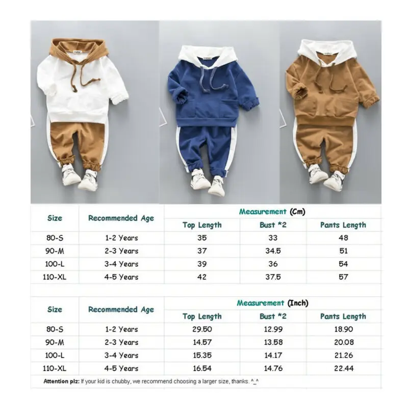 Lioraitiin 1-5T Copil Baby Boy Fata de Jachete Hanorace de Sus Pantaloni Legging Două Bucăți de Toamna Sport Tinuta Casual Haine Set