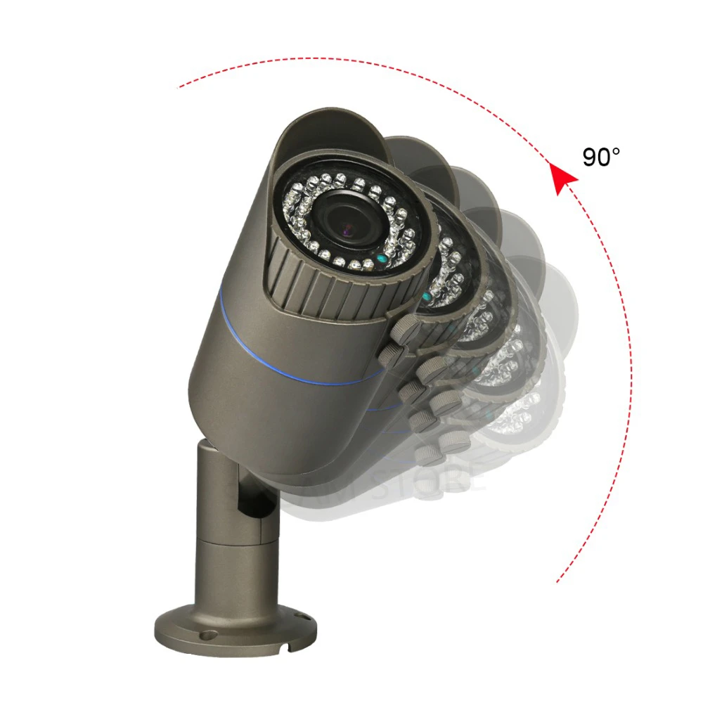 5MP Camera IP Bullet 2.8-12mm Obiectiv Varifocal rezistent la apa IP66 în aer liber, Zoom Manual Rețeaua de Supraveghere POE aparat de Fotografiat Viziune de Noapte