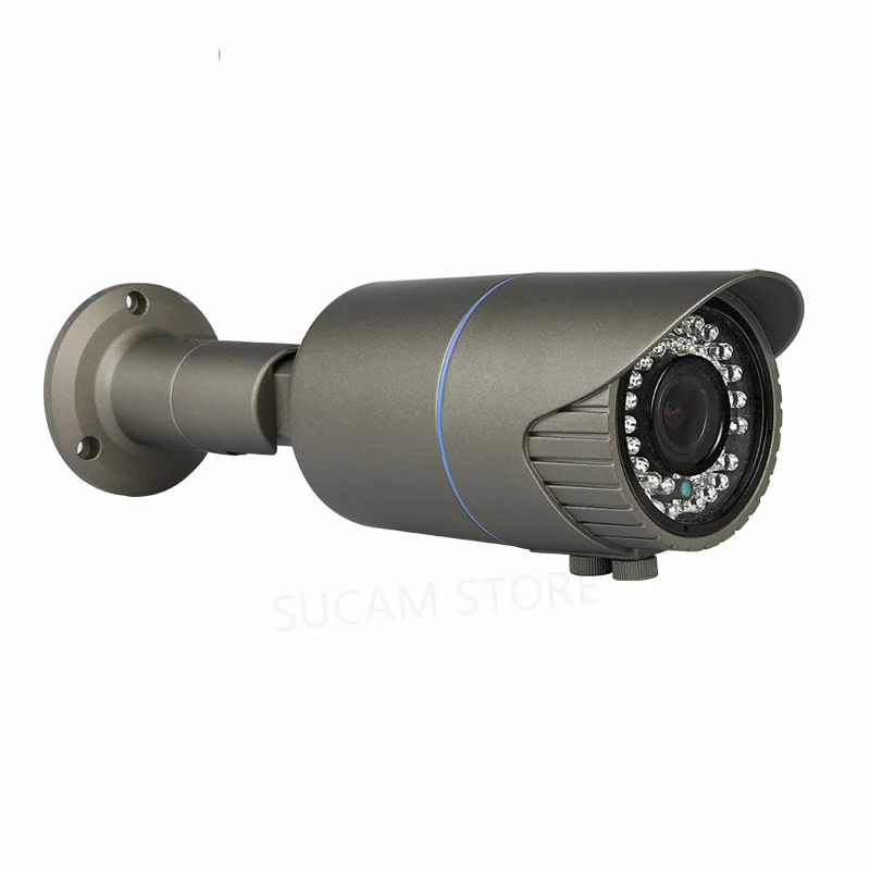5MP Camera IP Bullet 2.8-12mm Obiectiv Varifocal rezistent la apa IP66 în aer liber, Zoom Manual Rețeaua de Supraveghere POE aparat de Fotografiat Viziune de Noapte