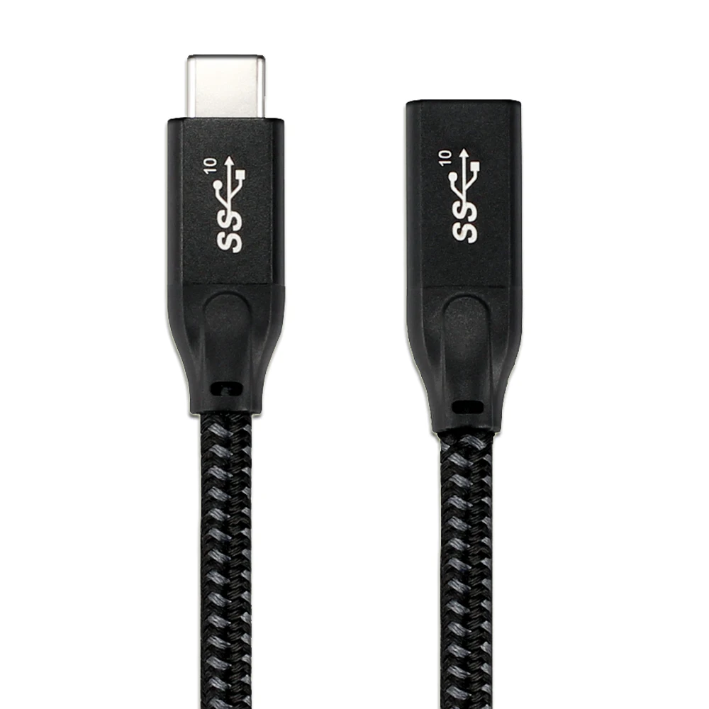 USB C Cablu de Extensie de Tip C 3.1 Gen 2 de sex Feminin la Masculin 5A Încărcare Rapidă Cablu Pentru Macbook Pro Thunderbolt 3 USBC Date de Sârmă Extender