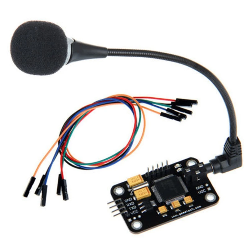 De Recunoaștere A Vocii Module Cu Microfon Dupont De Recunoaștere A Vorbirii Voce Placa De Control Pentru Arduino Compatibil