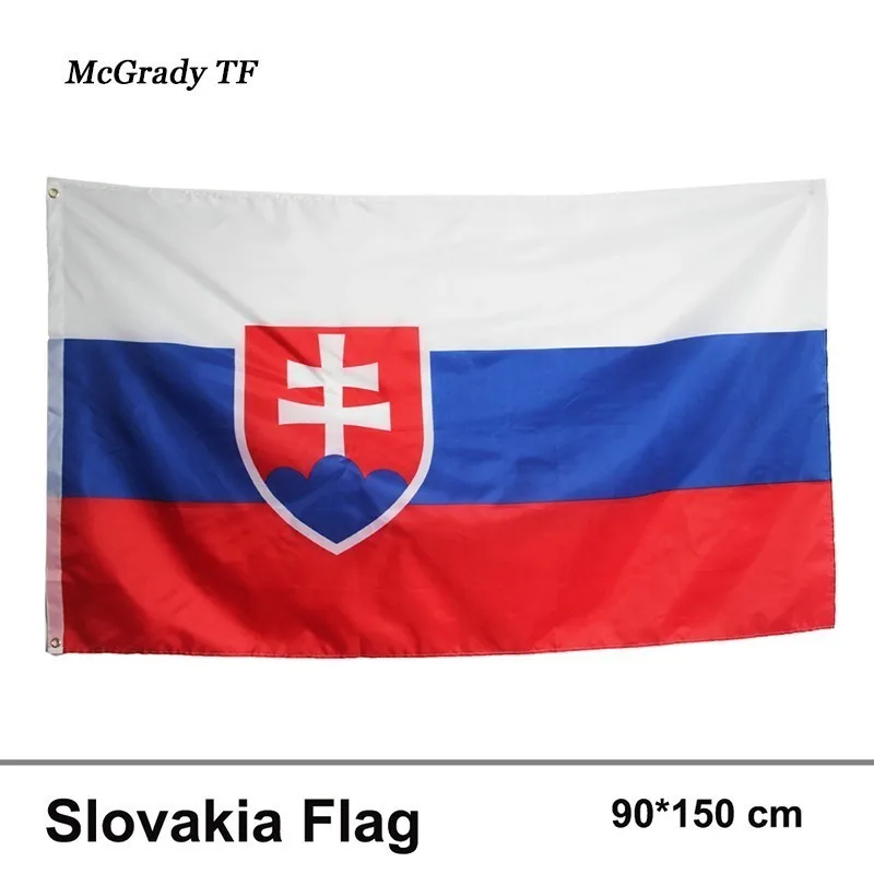 Slovacia PAVILION slovacă Banner UE 90*150cm Agățat Activitatea de Birou Parada Festivalului Decor Acasă Picătură de Transport maritim Drapelul Național