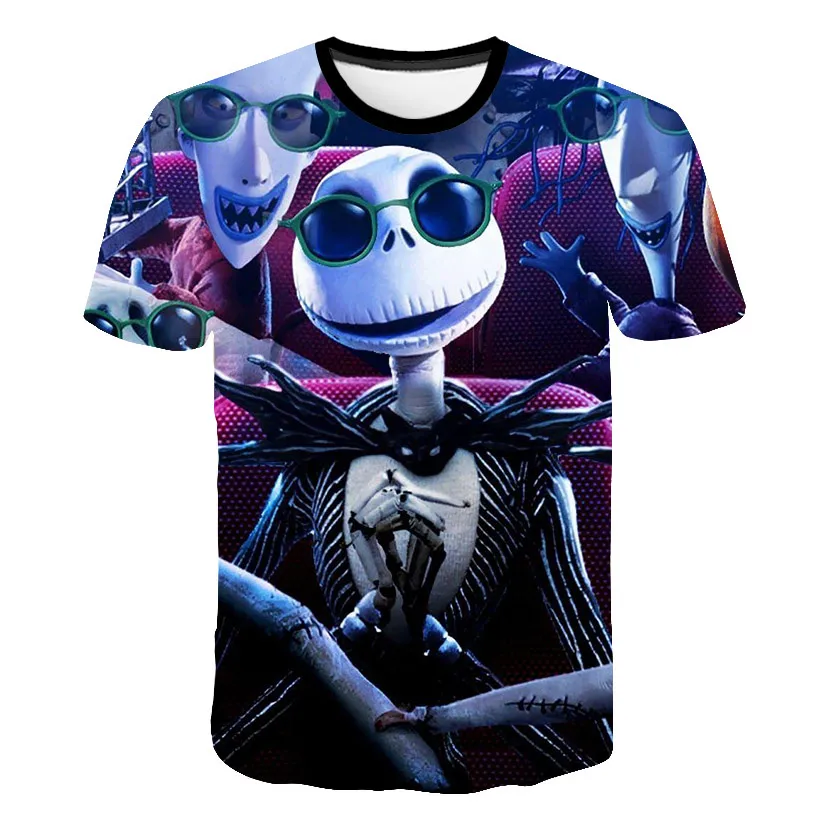Copii t-shirt dovleac de halloween 3d infricosator meme înfricoșător infricosator schelet halloween tricou prietenii de halloween 2020 Nou model