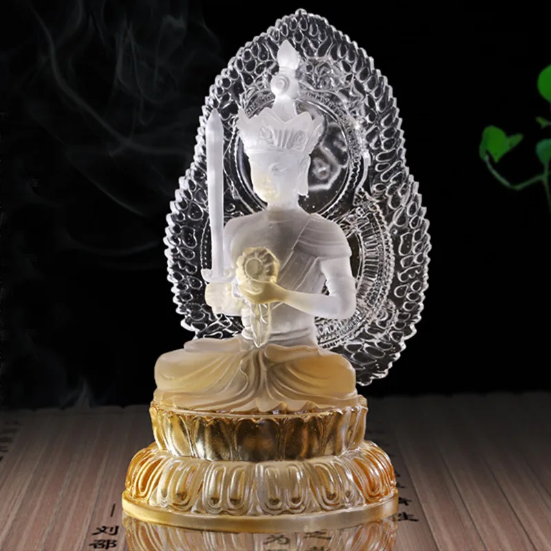 Budist Meserii Ornamente De Sticlă Material Opt Sfinți Patroni Sakyamuni, Manjushri, Zodiac Hramul Sfinților Religioase Consumabile